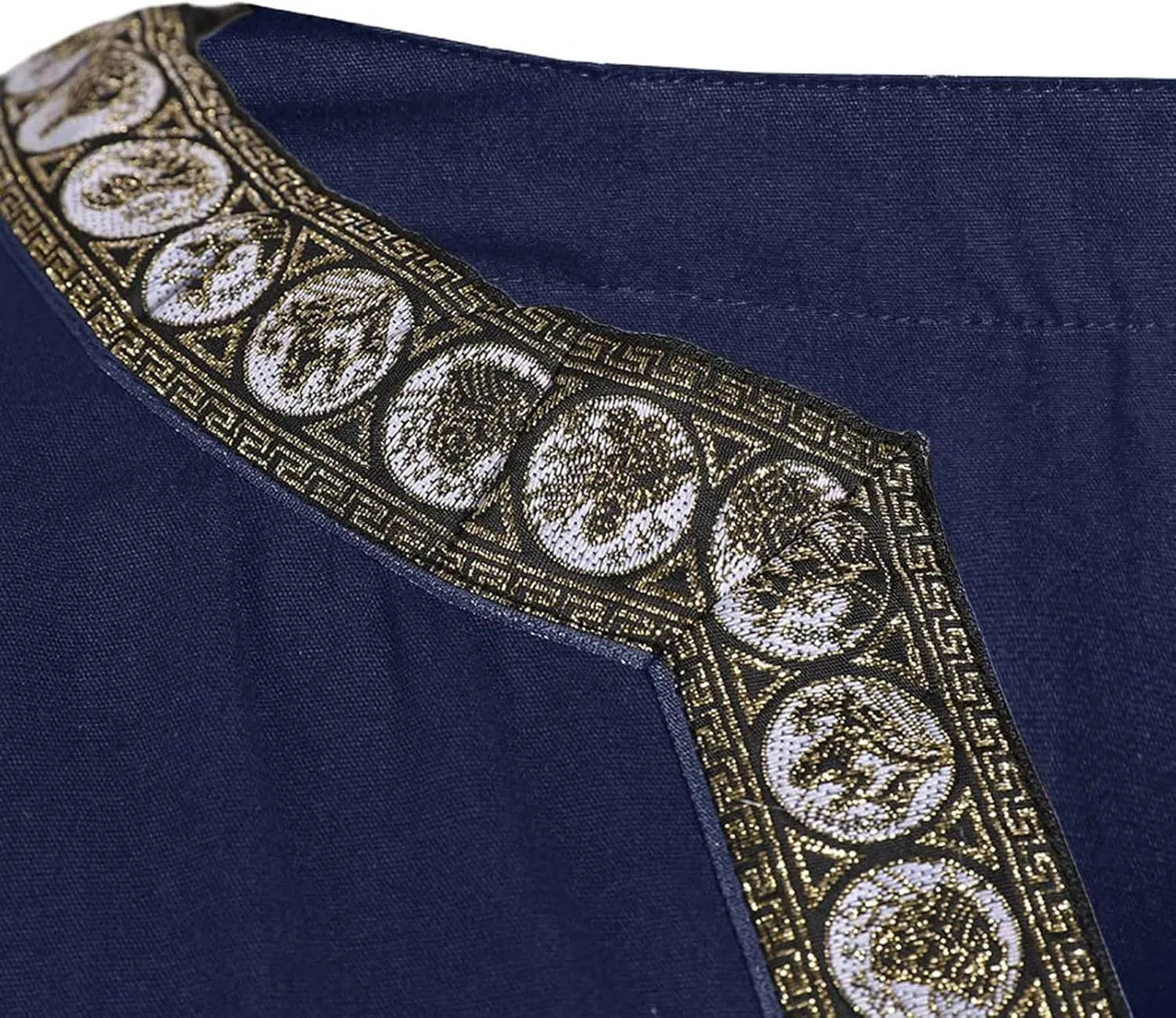 Mens Renaissance Shirts Medieval Costume Halloween Tunic Vintage Shirts Viking Knight Pirate Warrior Top with Belt Tops