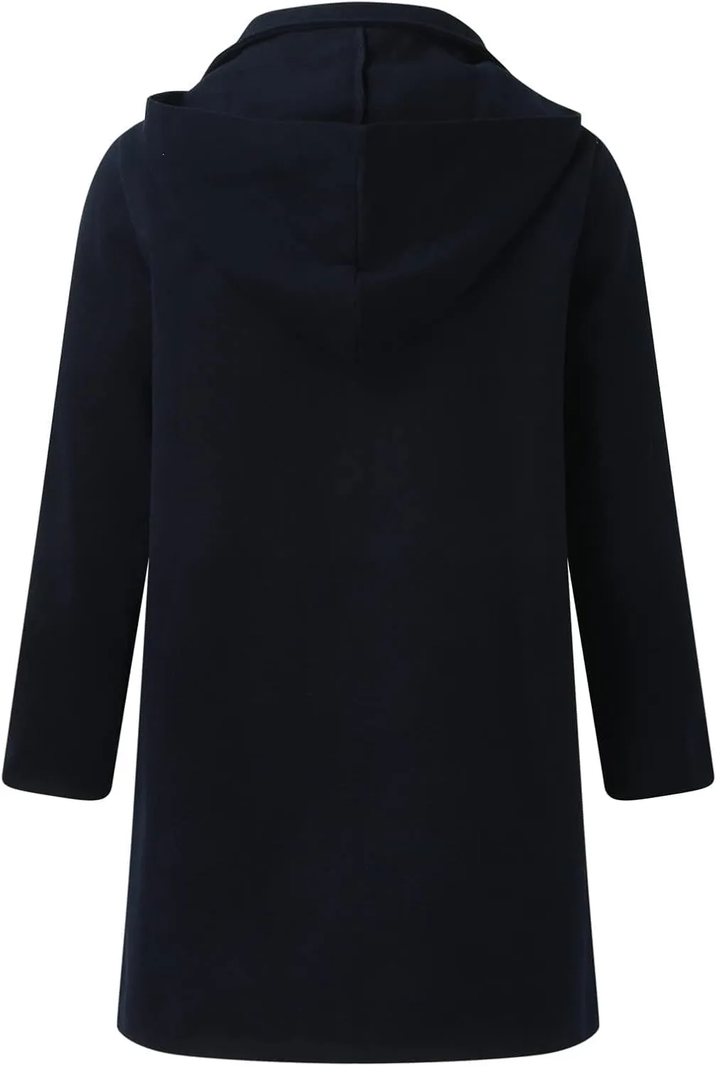 Mens Trench Coat Notched Collar Single Breasted Peacoat Winter Overcoat With Pockets Windbreaker Warm Jackets