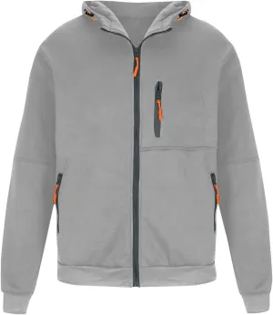 Mens Zip Up Hoodies Fashion Running Long Sleeve Drawstring Breathable Workout Big And Tall Sweatshirt