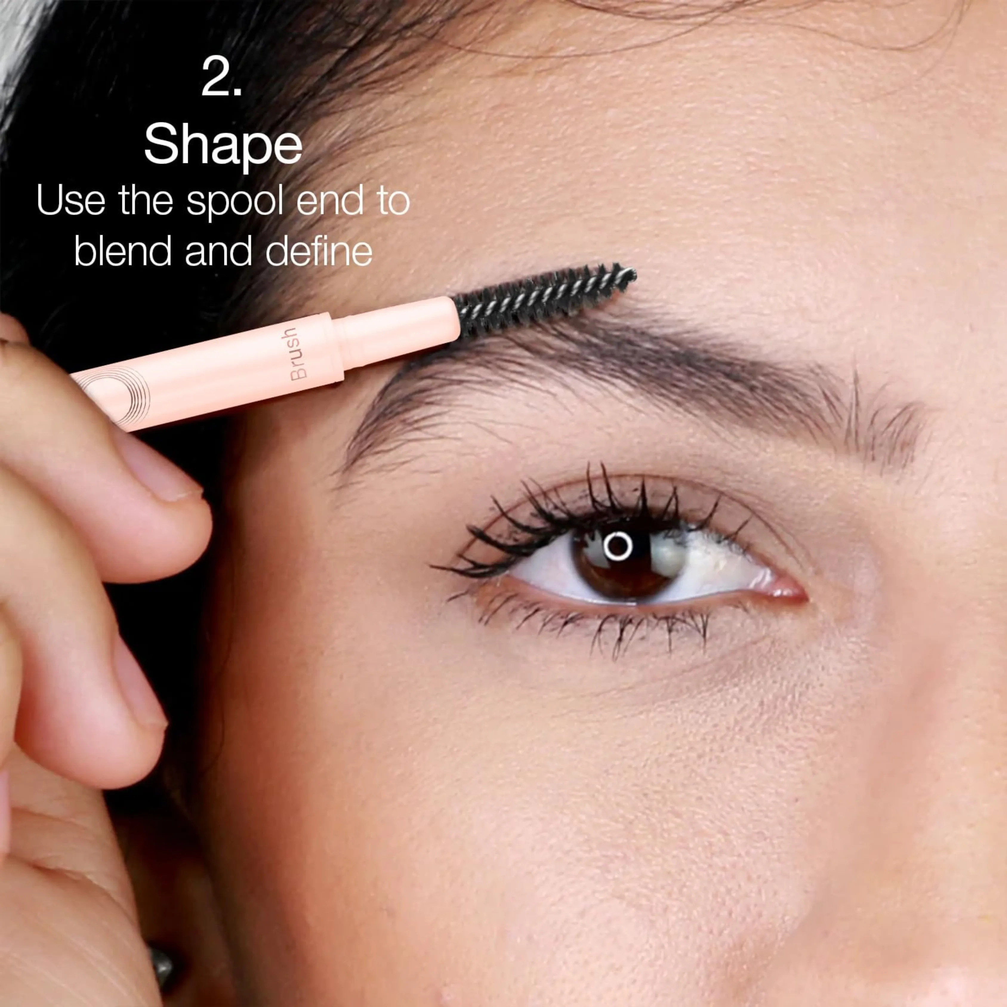 Mineral Fusion, Retractable Brow Pencil, Dark Brown