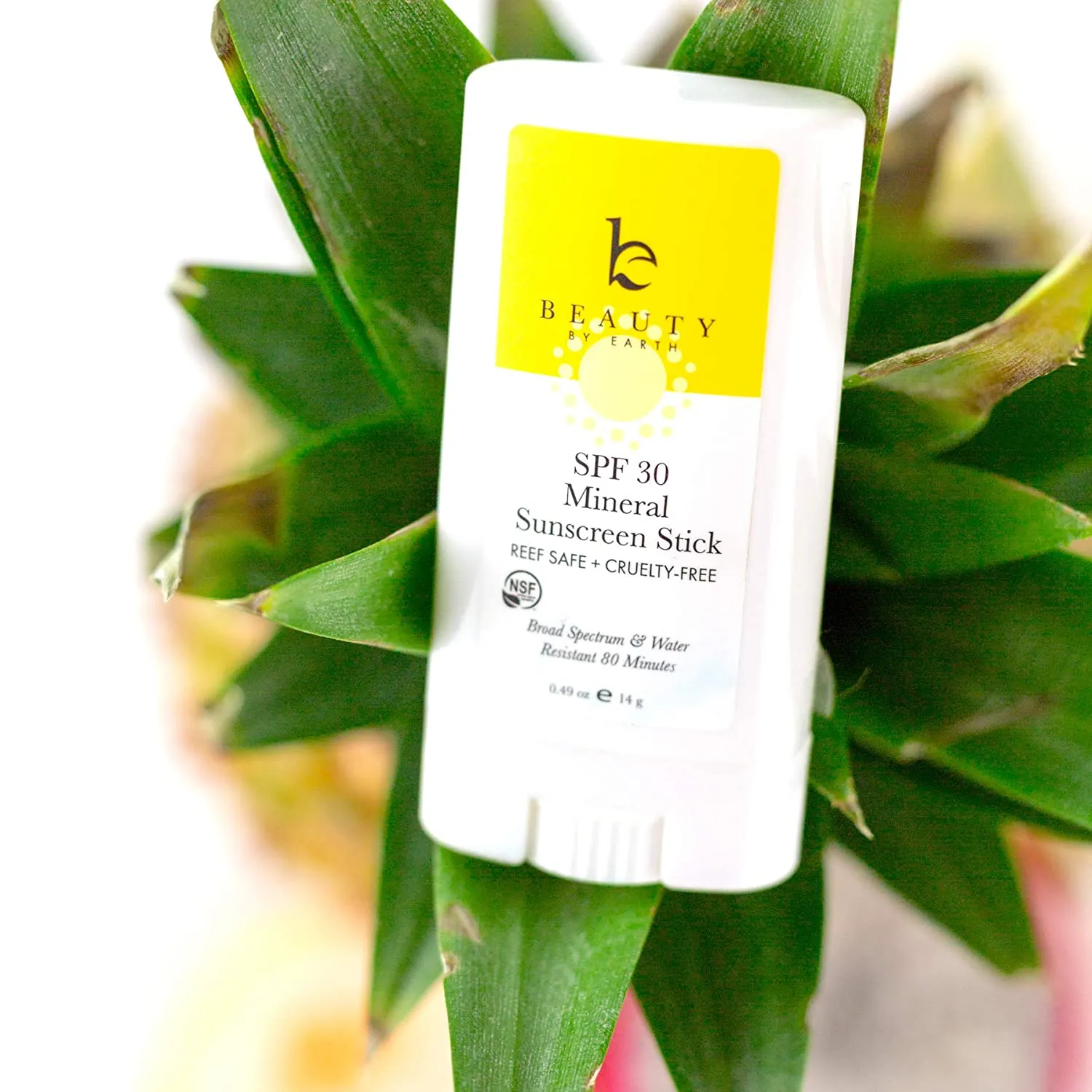 Mineral Sunscreen Stick - Zinc Oxide Sunscreen Lotion Stick, Best Sun Protection Travel Sunscreen Face and Body, Reef Safe Sunscreen, Natural Sunscreen Lotion Stick (No Tint)