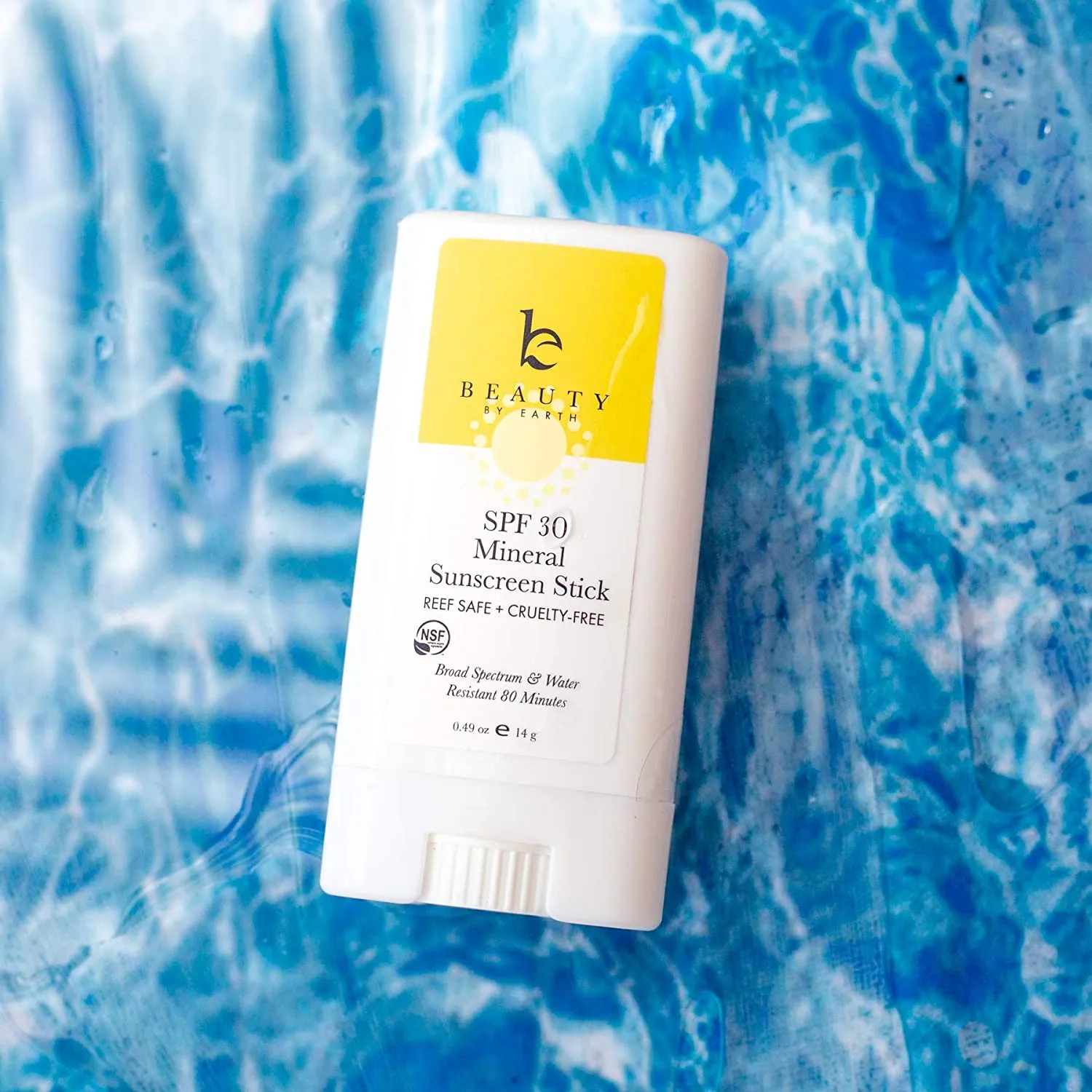 Mineral Sunscreen Stick - Zinc Oxide Sunscreen Lotion Stick, Best Sun Protection Travel Sunscreen Face and Body, Reef Safe Sunscreen, Natural Sunscreen Lotion Stick (No Tint)