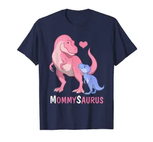 Mommysaurus Tshirt T rex Dinosaur Shirt Gifts for Mother