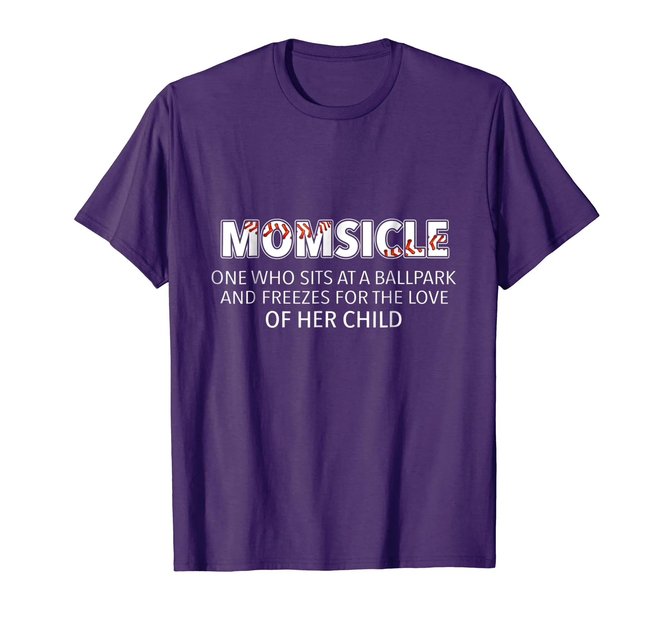 Momsicle Shirt Baseball Softball Mother Apparel