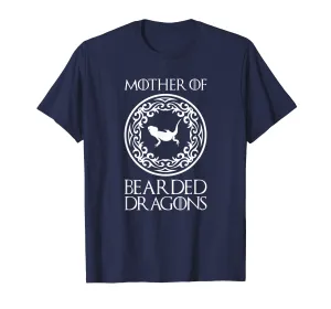 Mother of Bearded Dragons T Shirt-Funny Bearded Dragon Shirt