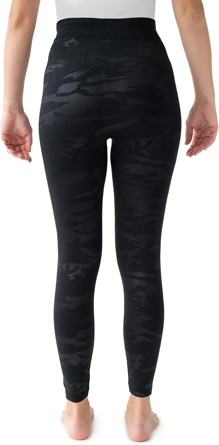 MUK LUKS Women's 2 Pack of Leggings