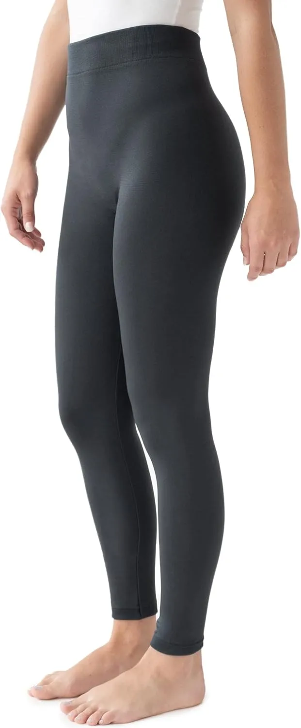 MUK LUKS Women's 2 Pack of Leggings