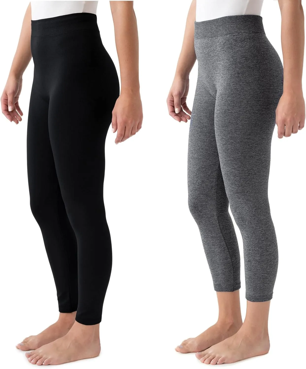 MUK LUKS Women's 2 Pack of Leggings