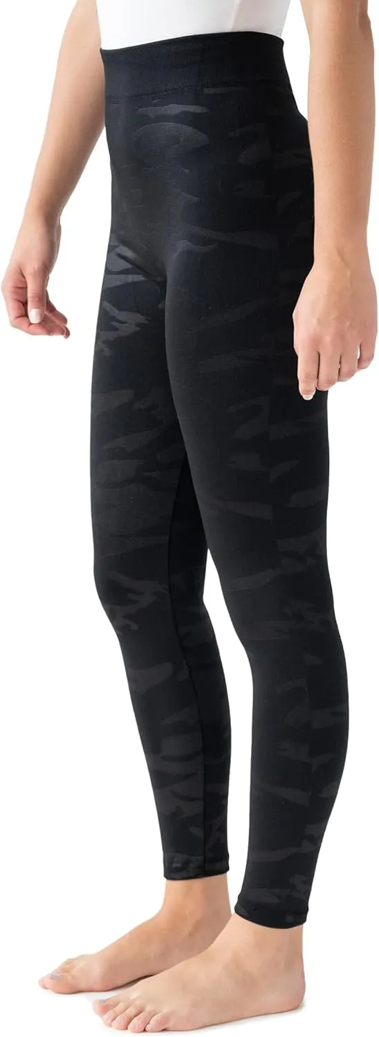 MUK LUKS Women's 2 Pack of Leggings