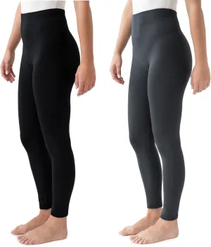 MUK LUKS Women's 2 Pack of Leggings