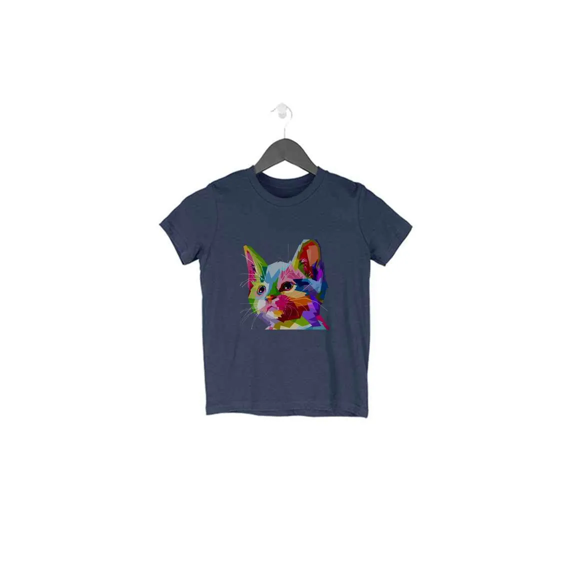 Multi Color Cat T-Shirt - TSS00015