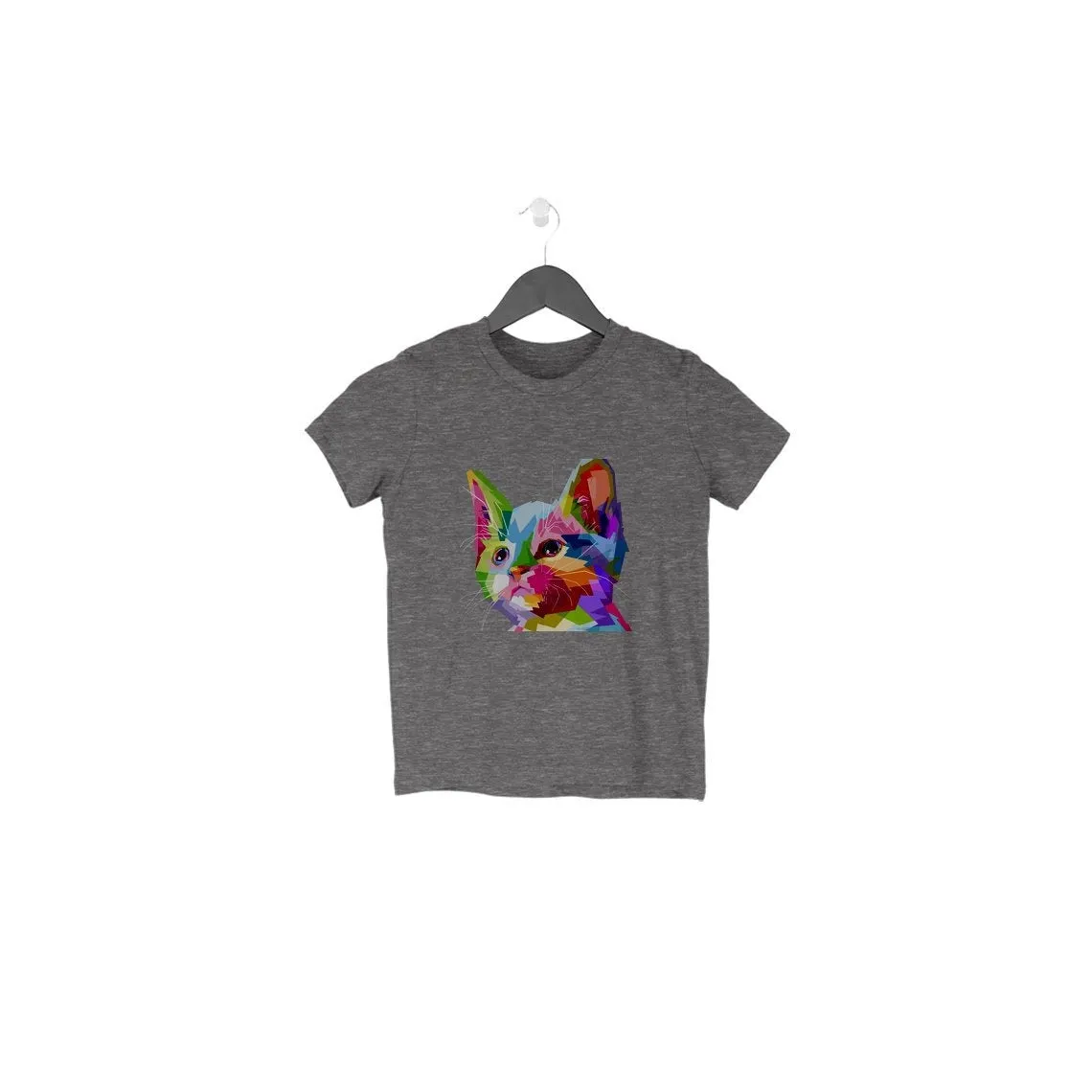 Multi Color Cat T-Shirt - TSS00015
