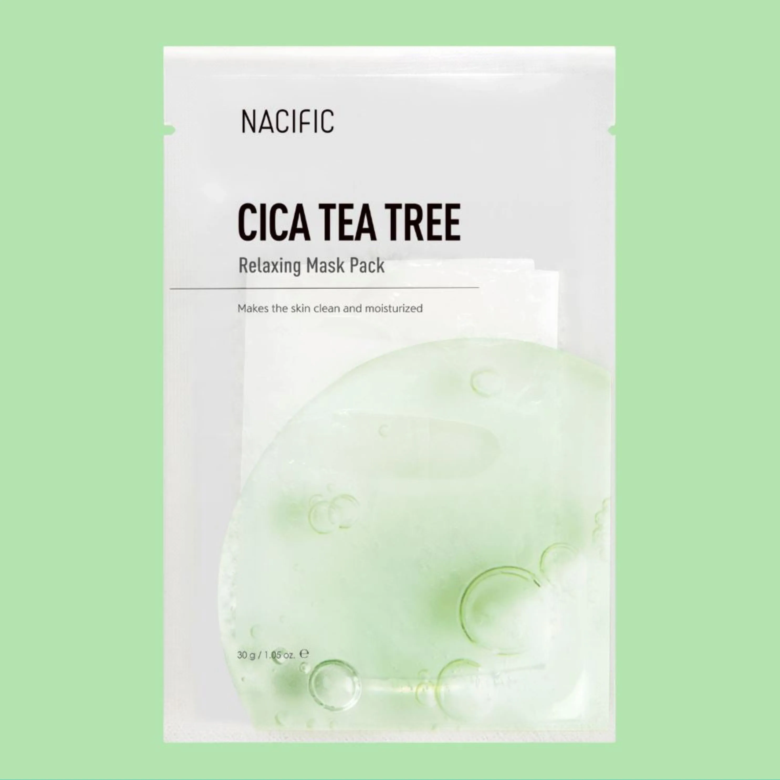 NACIFIC Cica Tea Tree Relaxing Mask (1ea)