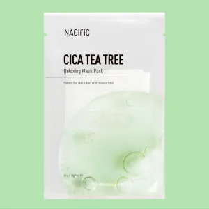NACIFIC Cica Tea Tree Relaxing Mask (1ea)