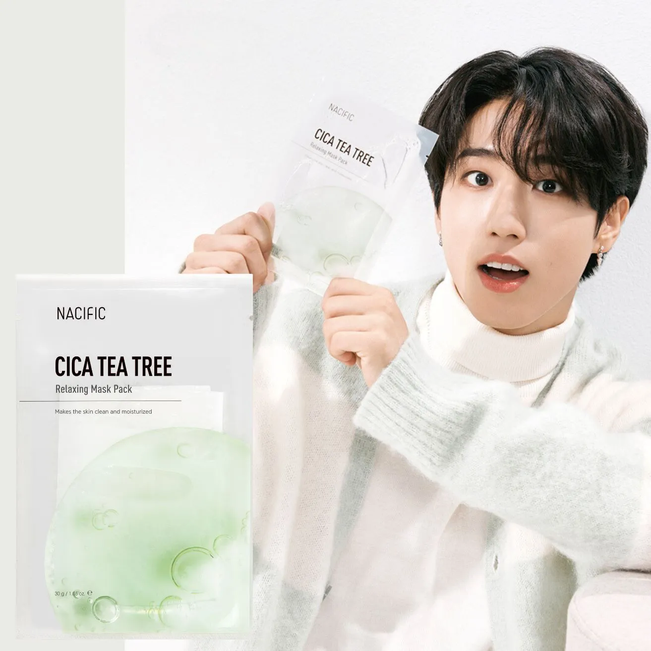 NACIFIC Cica Tea Tree Relaxing Mask (1ea)