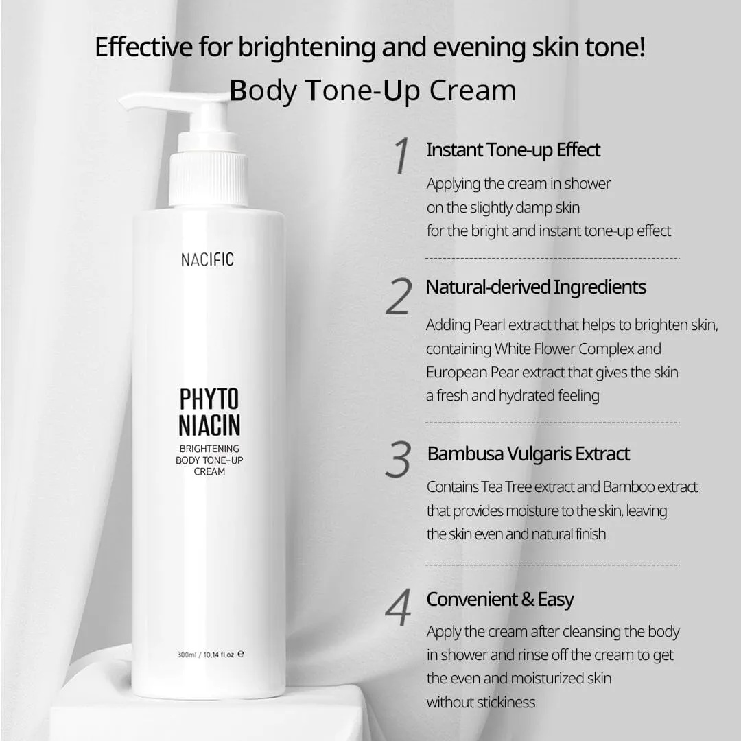 NACIFIC Phyto Niacin Brightening Body Tone-Up Cream 300ml
