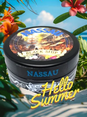 Nassau Shaving Cream: Tropical Infusion of Coconut, Mango, Pineapple & Hibiscus for Exotic Skin Care