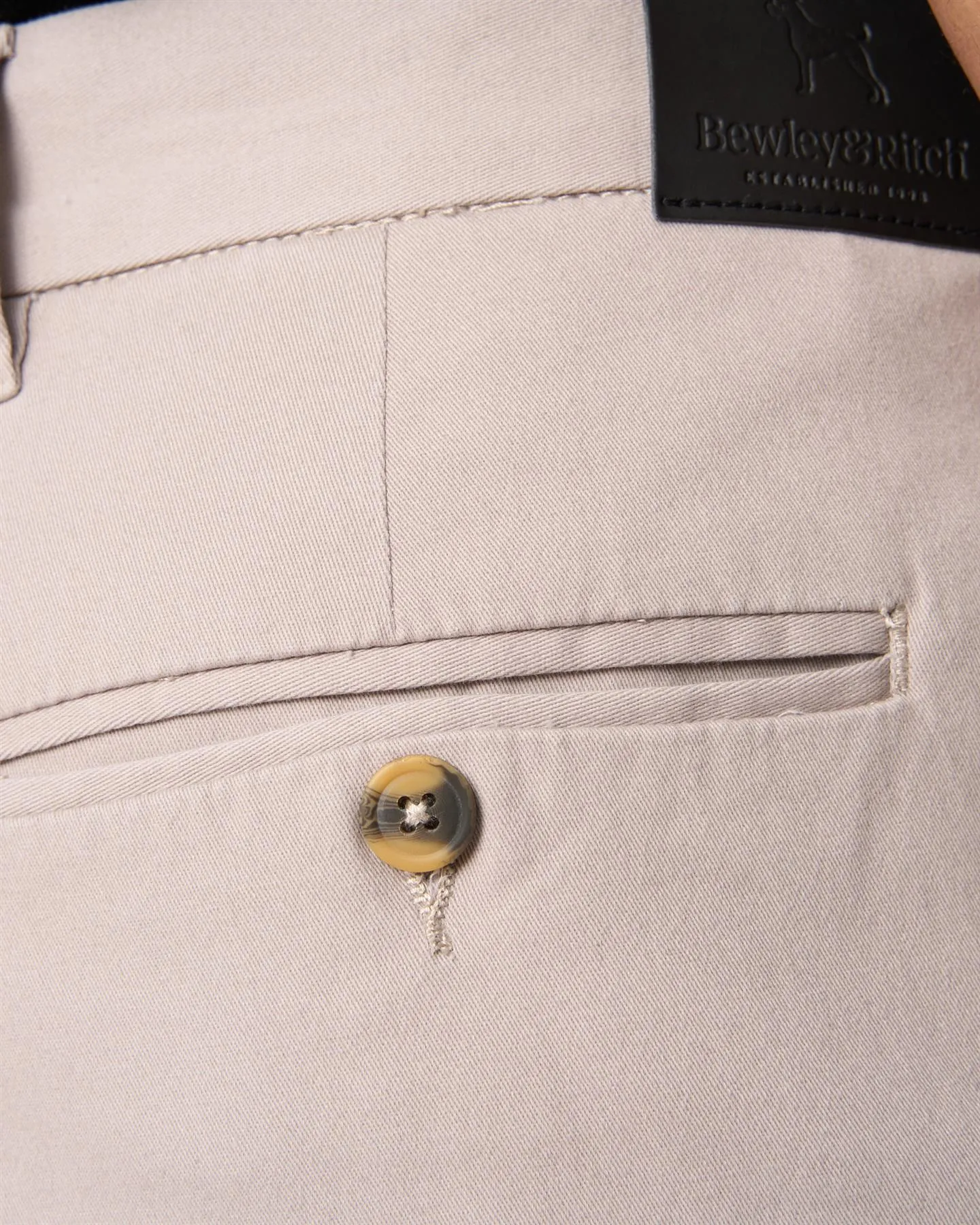 Newland Slim Fit Chinos Stone