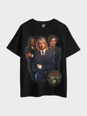 Nirvana Est. Metal Oversized Mens Best Quality Tee Only At Legacy Boutiques BD