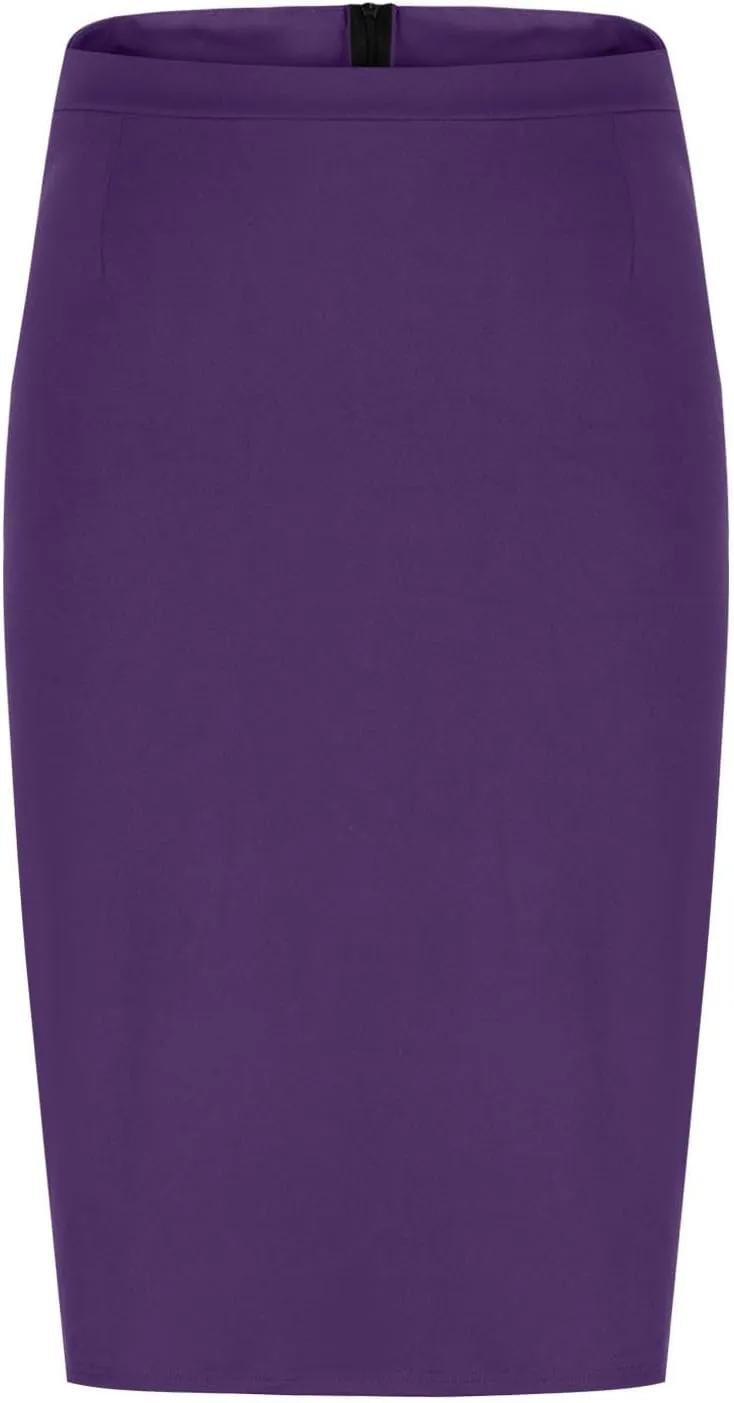 Office Skirts for Women Slim-Fit Wrap Midi Length Skirt Pure Loose Casual Work Bodycon Skirt 2025 Fashion Outfits