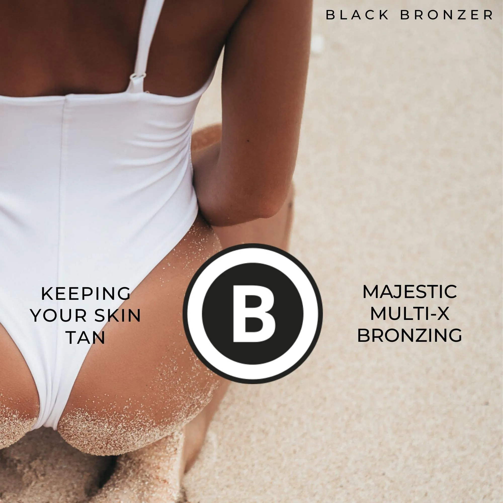 Onyx Black Caviar Dark Tanning Lotion - Black Bronzer & Tan Enhancer - Insanely Dark Tan Results - Tanning Bed Lotion for Men & Women - Tinted Moisturizer for Bronze Skin
