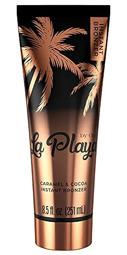 Onyx La Playa Instant Browning Lotion - Not a Self-Tanner - Tinted Moisturizer - Face Tanner - Bronzer Tanning Lotion for Glowing Skin - Natural Tan Enhancer - Sunless Tanner for Indoor & Outdoor