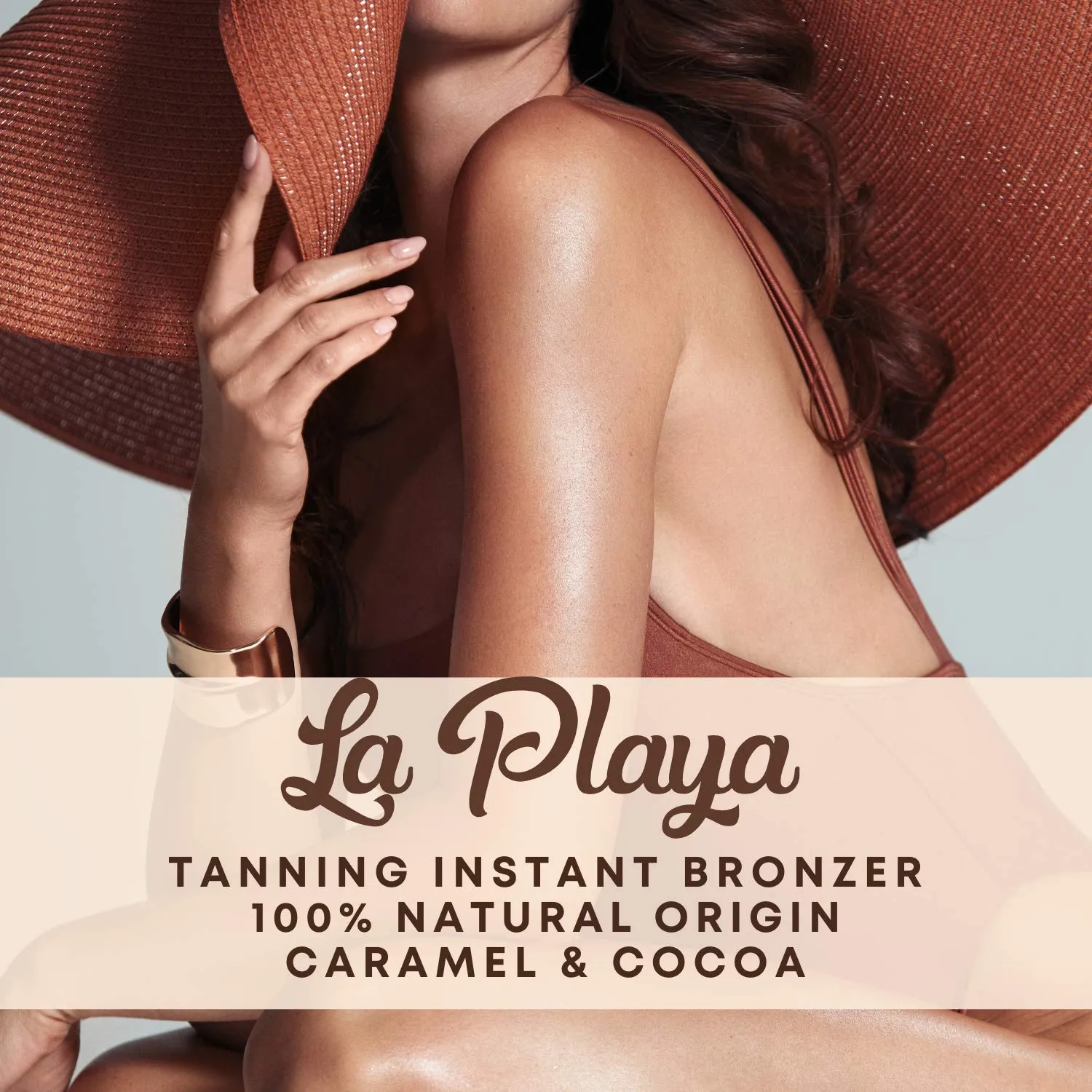 Onyx La Playa Instant Browning Lotion - Not a Self-Tanner - Tinted Moisturizer - Face Tanner - Bronzer Tanning Lotion for Glowing Skin - Natural Tan Enhancer - Sunless Tanner for Indoor & Outdoor