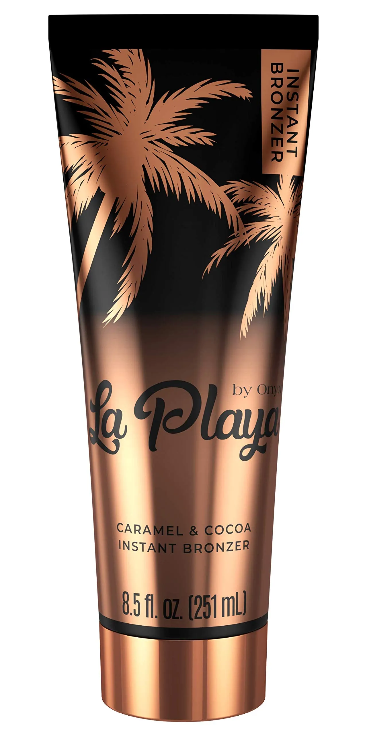 Onyx La Playa Instant Browning Lotion - Not a Self-Tanner - Tinted Moisturizer - Face Tanner - Bronzer Tanning Lotion for Glowing Skin - Natural Tan Enhancer - Sunless Tanner for Indoor & Outdoor