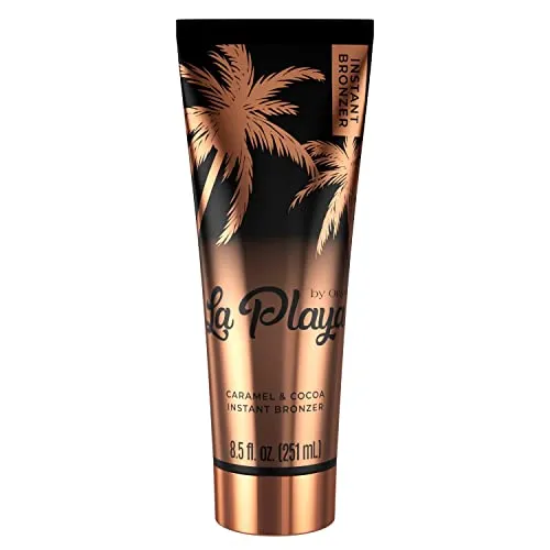 Onyx La Playa Instant Browning Lotion - Not a Self-Tanner - Tinted Moisturizer - Face Tanner - Bronzer Tanning Lotion for Glowing Skin - Natural Tan Enhancer - Sunless Tanner for Indoor & Outdoor