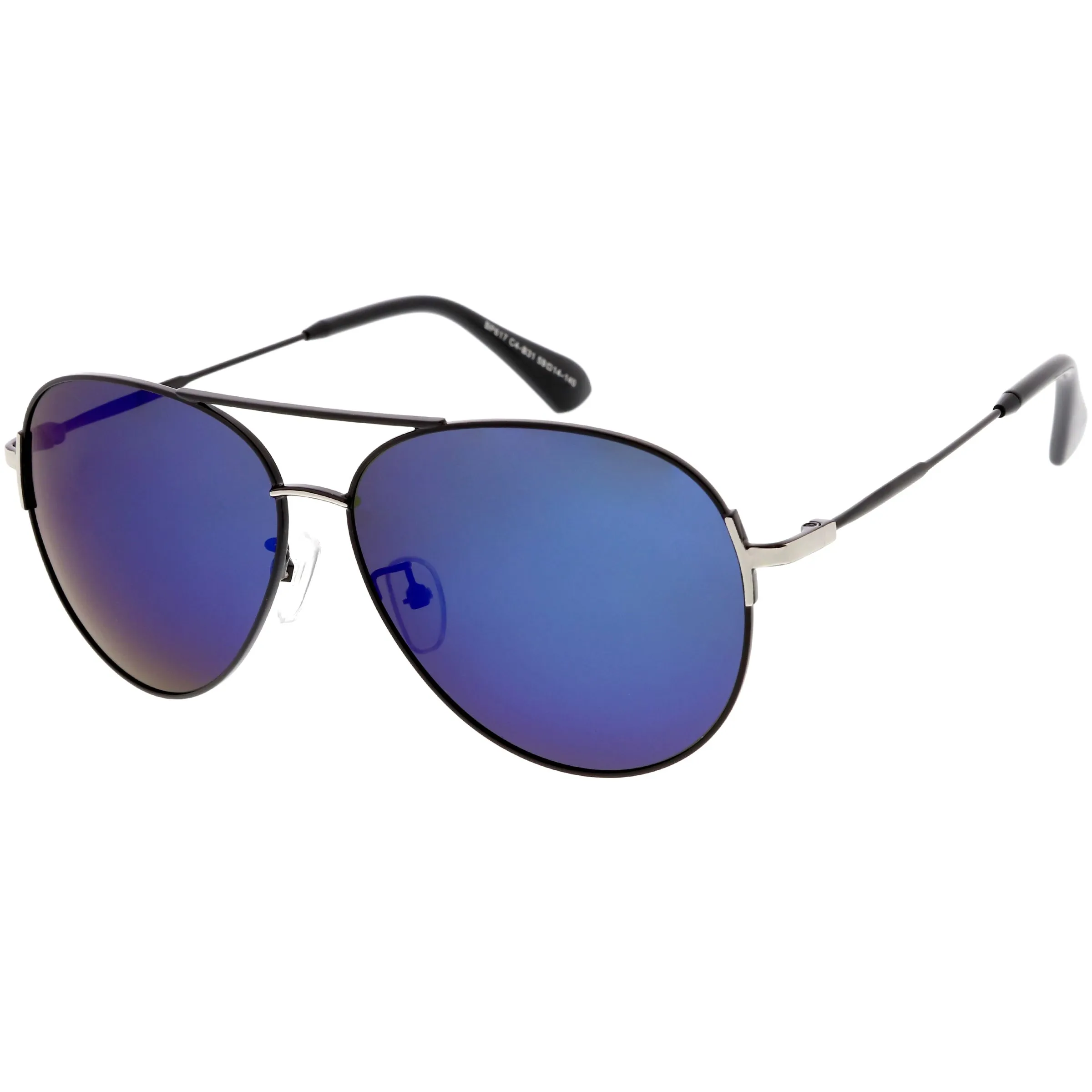 Oversize Metal Arms Polarized Lens Aviator Sunglasses C886