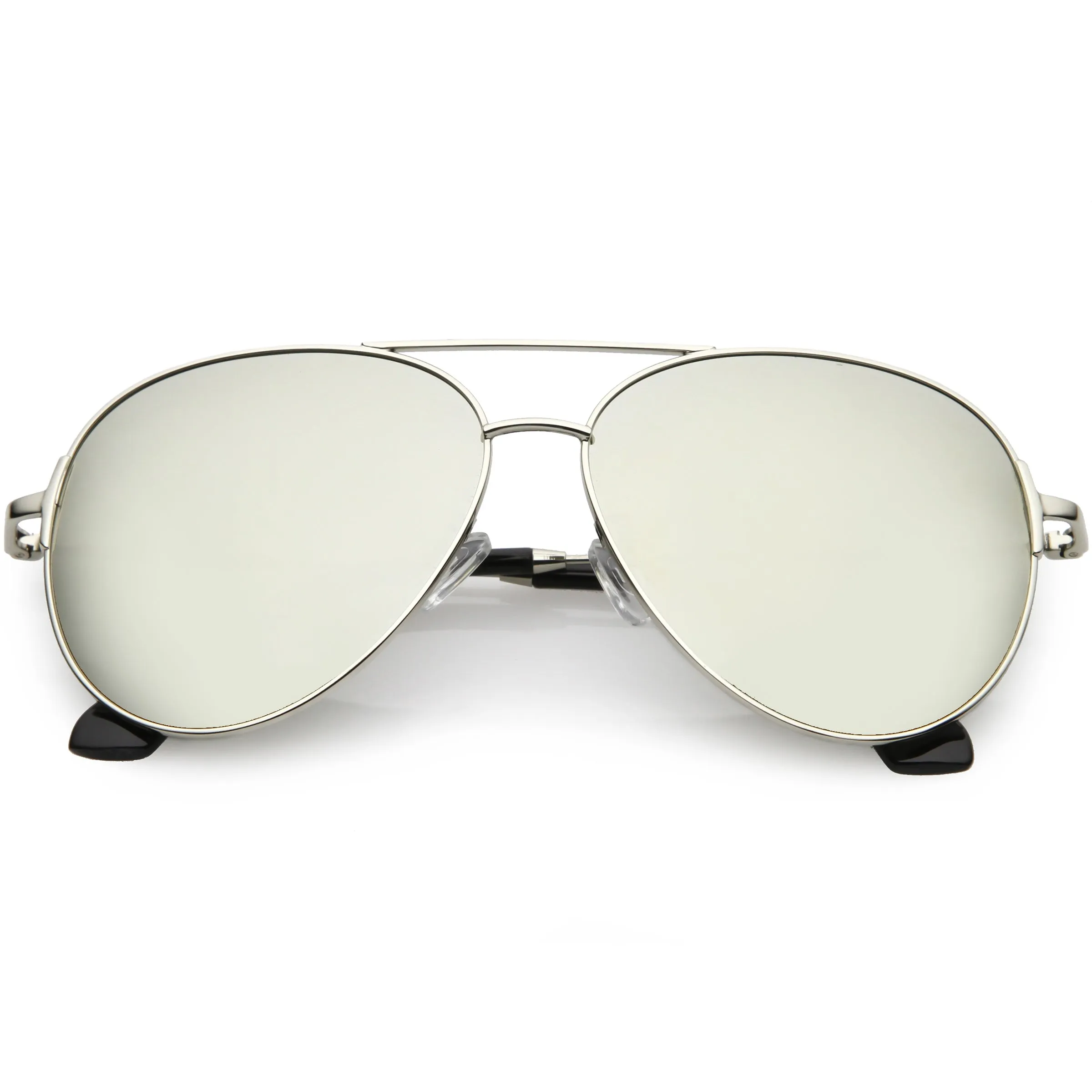 Oversize Metal Arms Polarized Lens Aviator Sunglasses C886