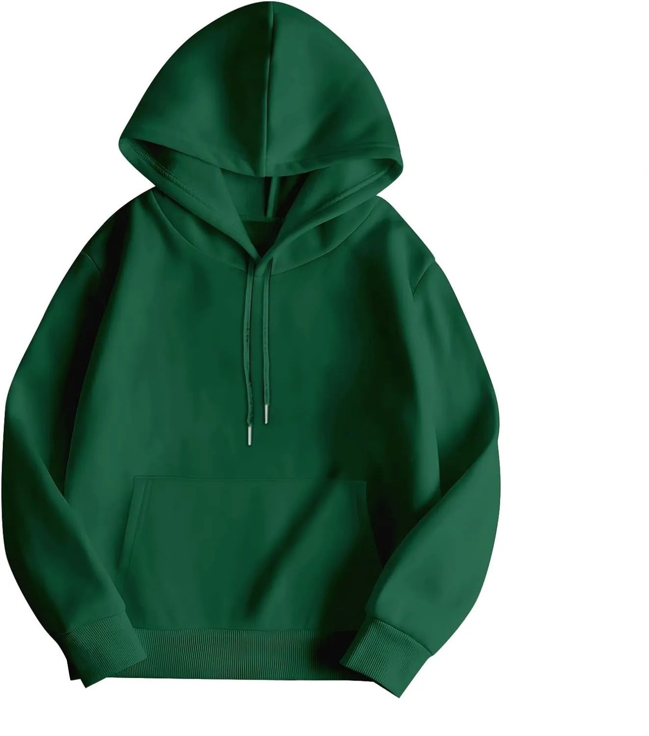 Oversized Hoodies for Women Fleece Plain Hooded Sweatshirts with Pocket Casual Long Sleeve Pullover Sweaters Y2k Tops