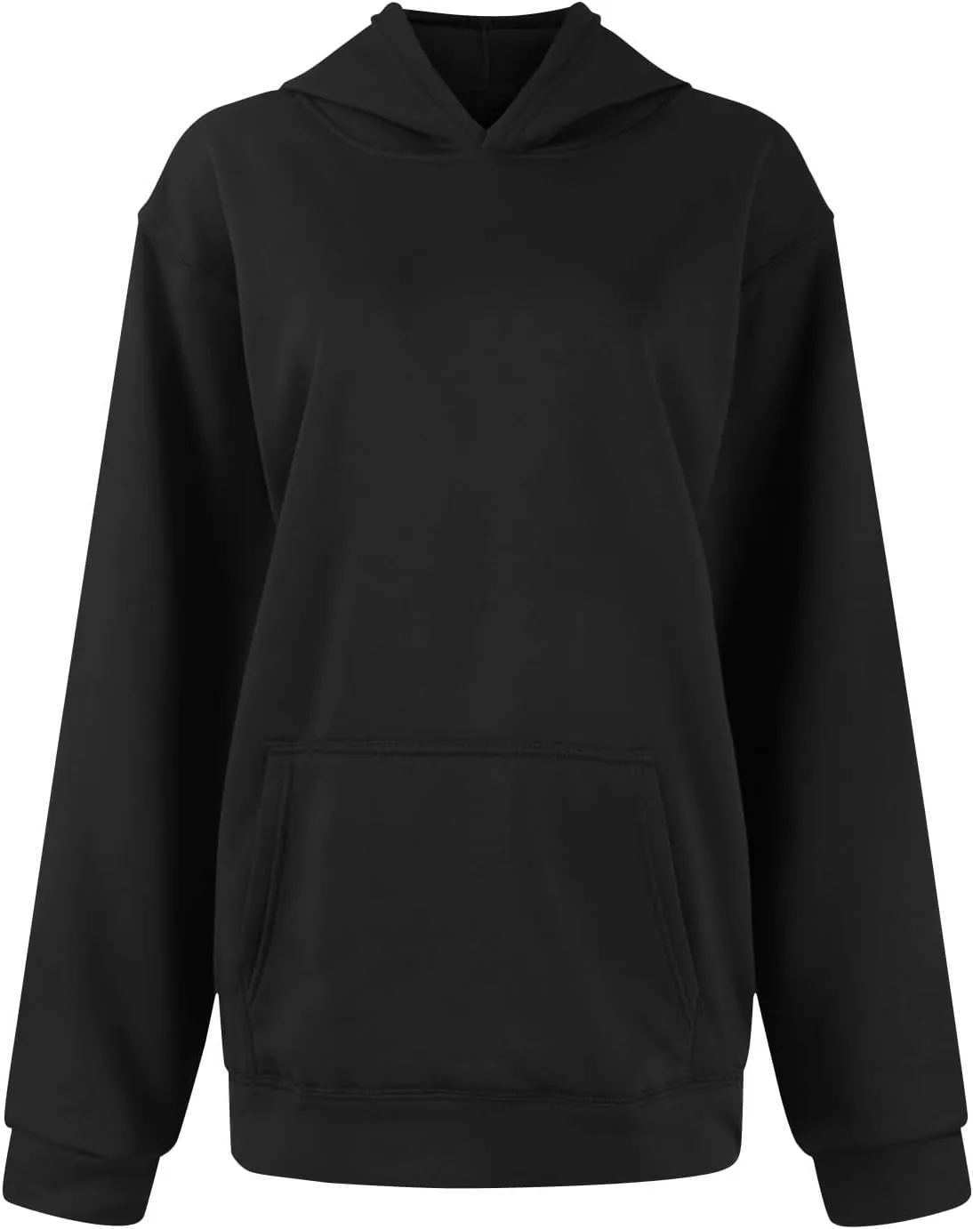 Oversized Hoodies for Women Fleece Pullover Pocket Loose Fit Y2k Hoodie Preppy Cute Sweatshirts Winter Sweaters