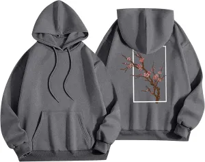 Oversized Hoodies for Women Plus Size Casual Graphic Sweatshirts Y2K Trendy Fall Pullover Top Teen Girls Cute Clothes