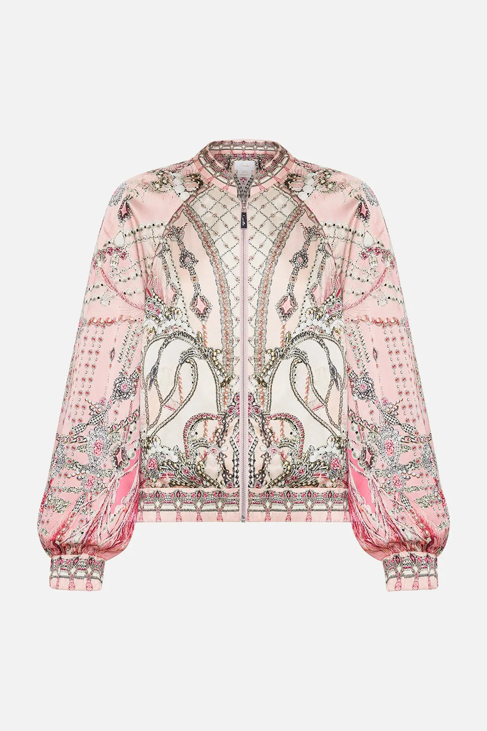 PANELLED SLEEVE BLOUSON BOMBER STARSHIP SISTAS