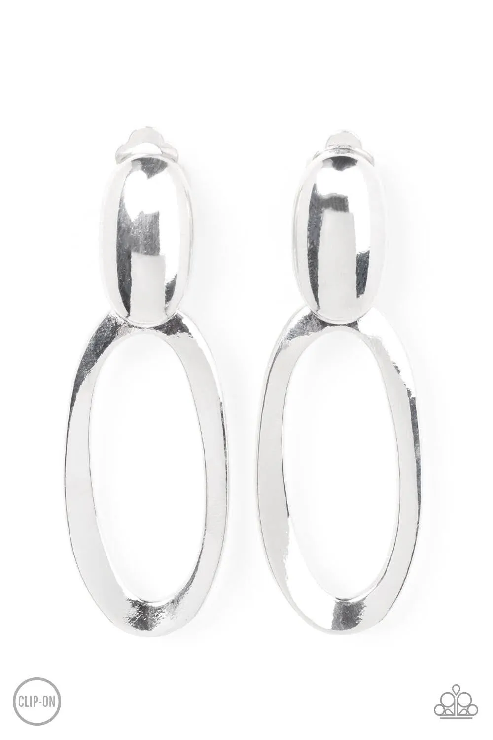 🧡Paparazzi 🧡Pull OVAL! 🧡 Silver