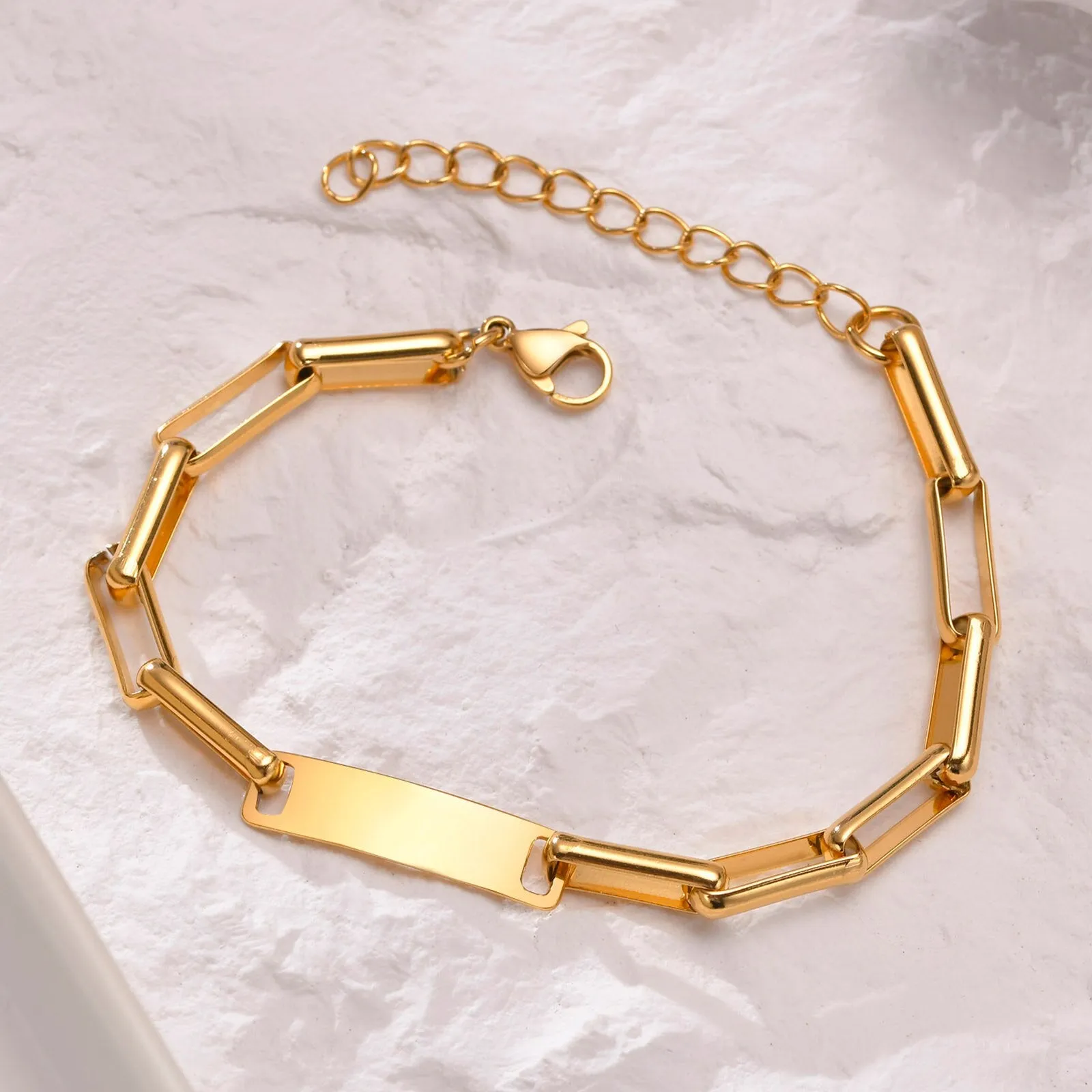Paperclip Chain Bracelet