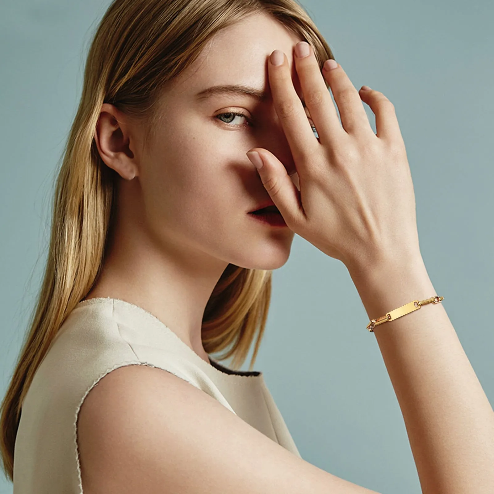 Paperclip Chain Bracelet
