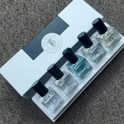 PERFUME OIL GIFT BOX FIVE FRAGRANCES