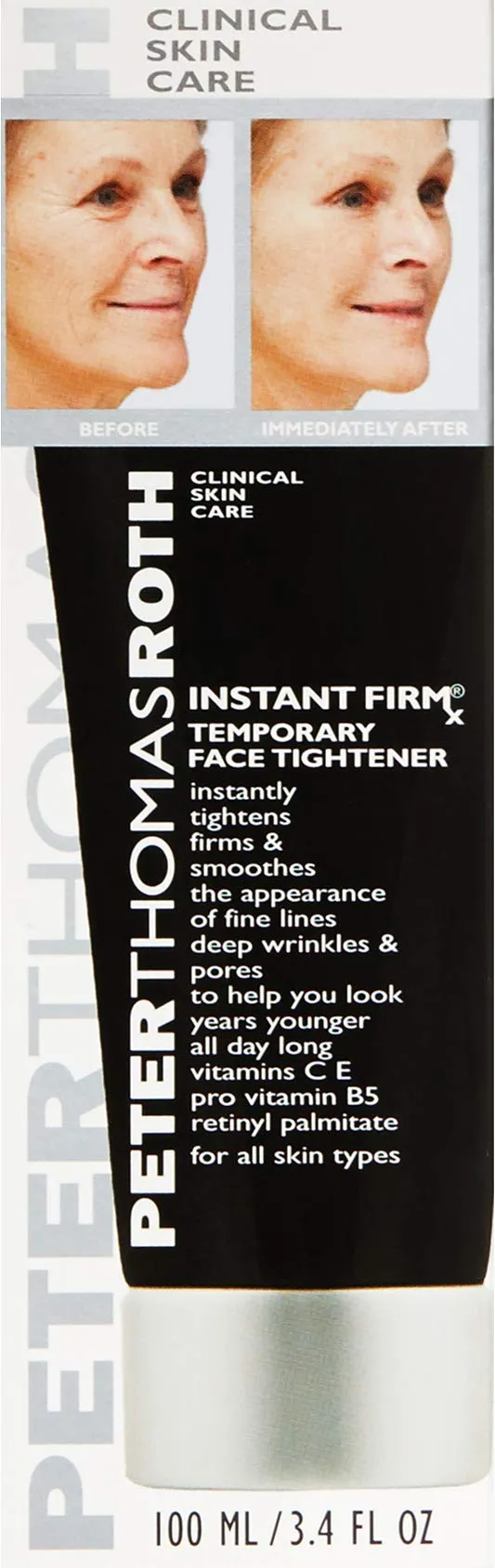 Peter Thomas Roth Instant FIRMx Temporary Face Tightener, Firm and Smooth the Look of Fine Lines, Deep Wrinkles and Pores