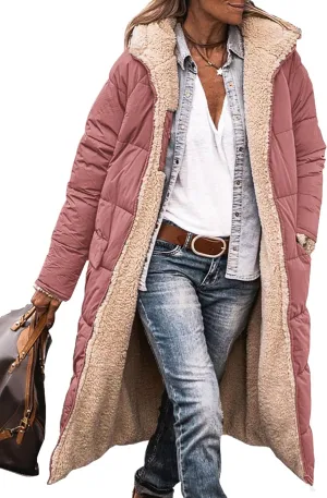 PRETTYGARDEN Women's 2025 Winter Fashion Clothes Oversized Shearling Fleece Long Coats Jackets