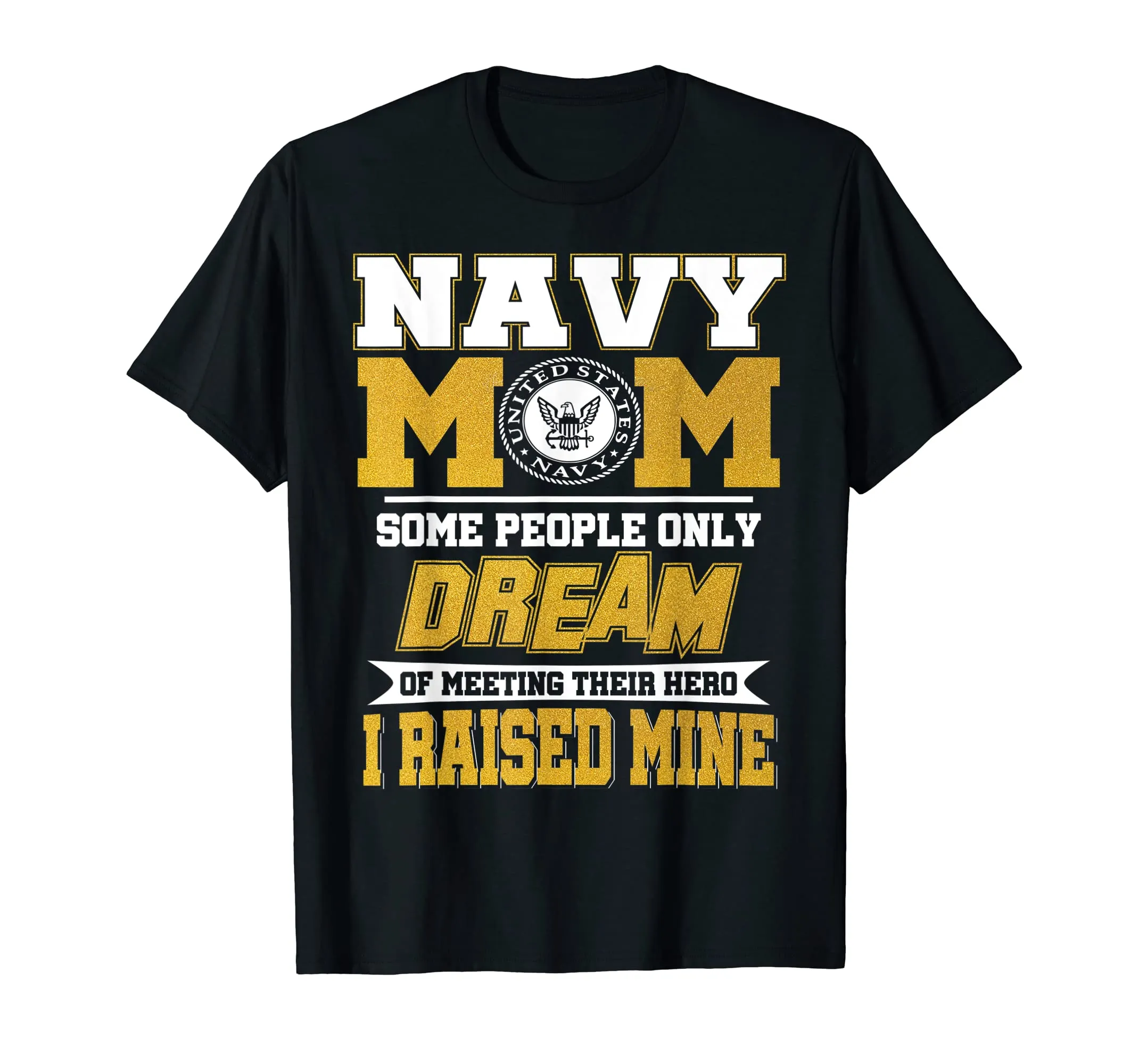 Proud Navy Mom T Shirt U.S Navy Mom Mother Military Gift Tee
