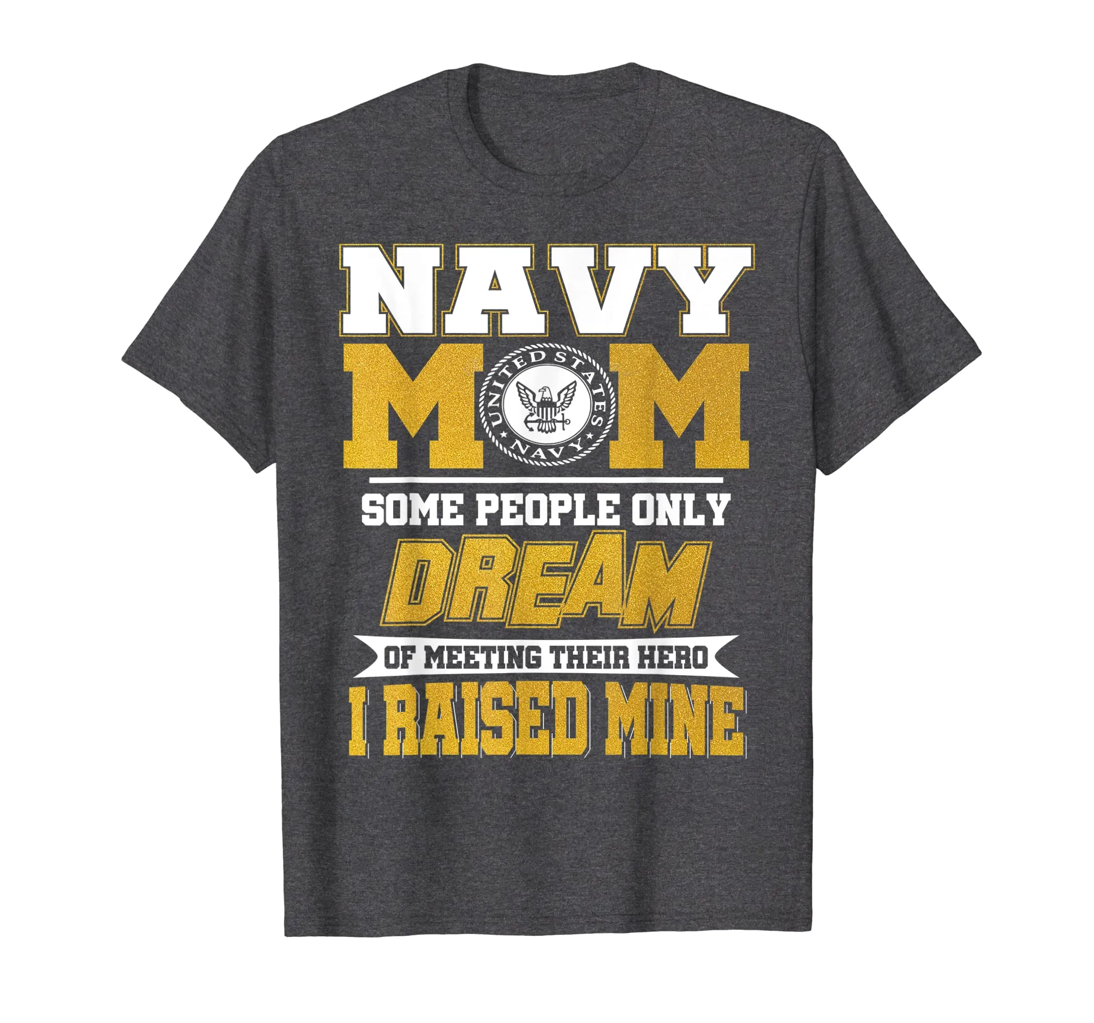 Proud Navy Mom T Shirt U.S Navy Mom Mother Military Gift Tee
