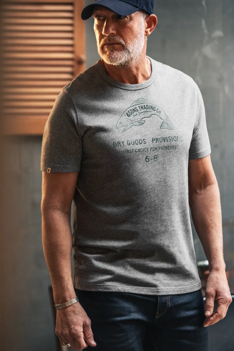 Provisions T-Shirt Grey Marl