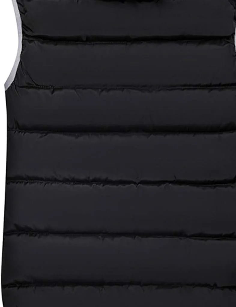 Puffer Vest Women with Hood Quilted Vest Lightweight Zip Up Padded Down Vests Sleeveless Winter Puffer Jacket Gilet Outerwear