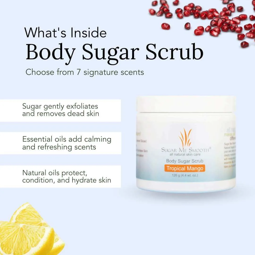 "Christmas" Body Sugar Scrubs (4.4 wt. oz.)