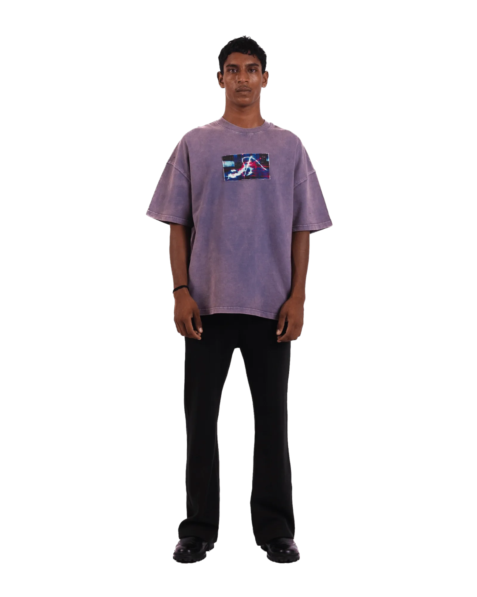 "Lost in Time" Acid Washed Oversized T-Shirt