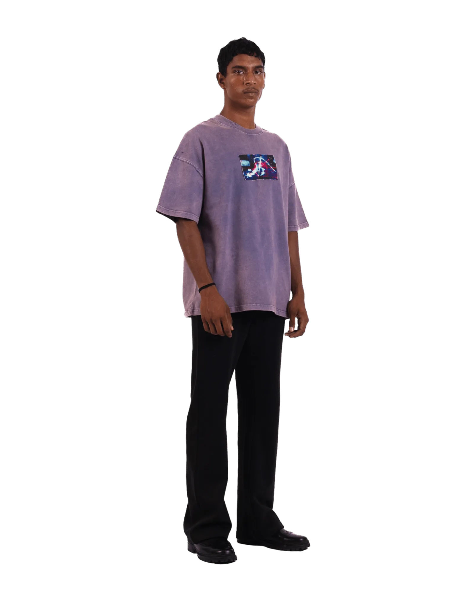 "Lost in Time" Acid Washed Oversized T-Shirt