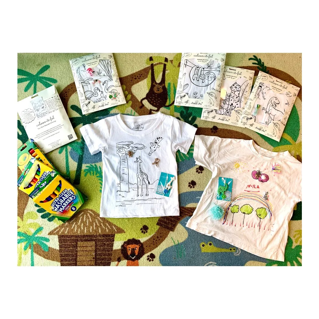 Rabbit Colony - DIY Color-it-ful T-shirts