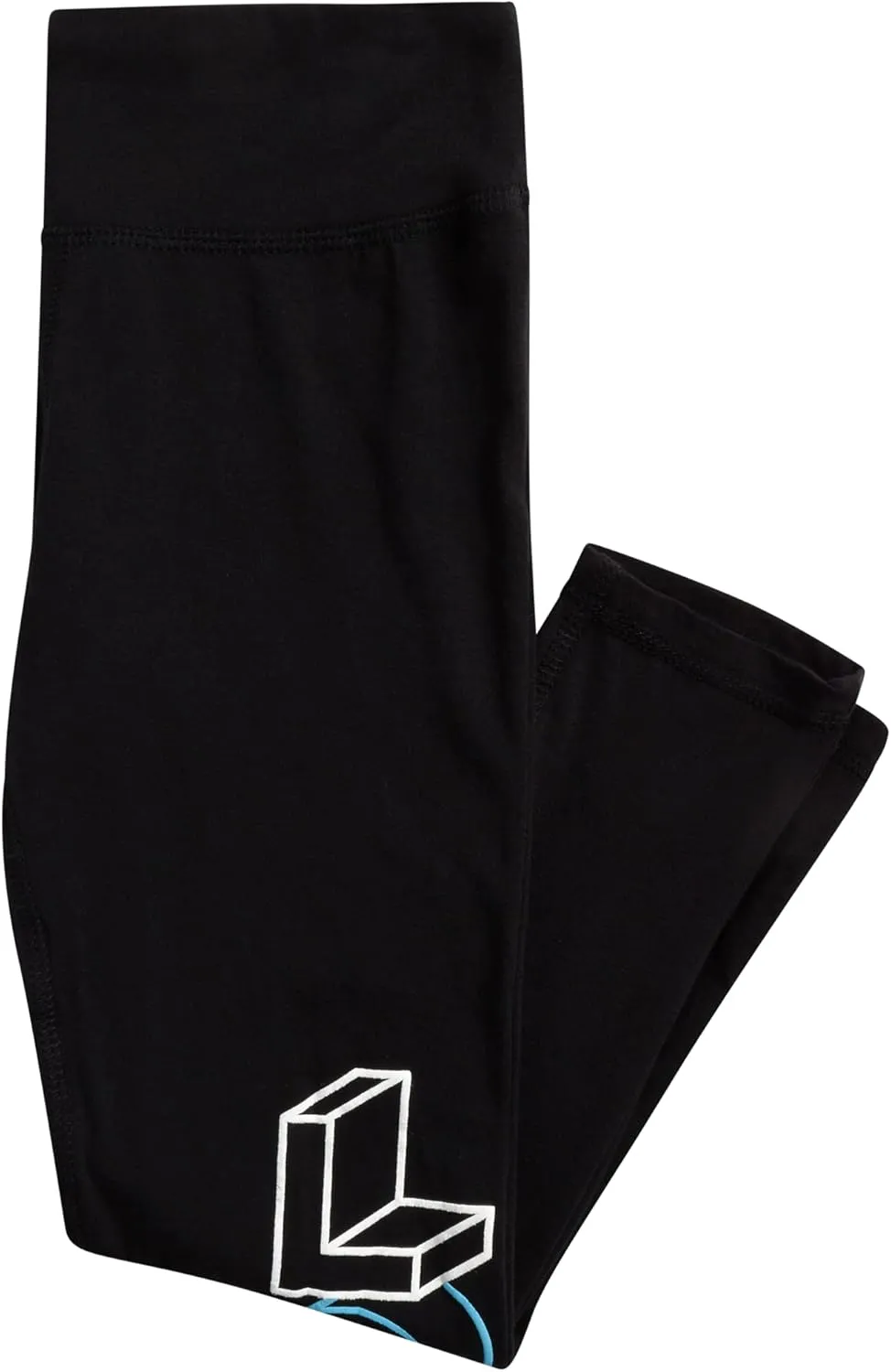 RBX Girls' Active Leggings - 2 Pack Cotton Stretch Yoga Pants and Kids Tights - Athletic Leggings for Girls (Sizes: 4-16)
